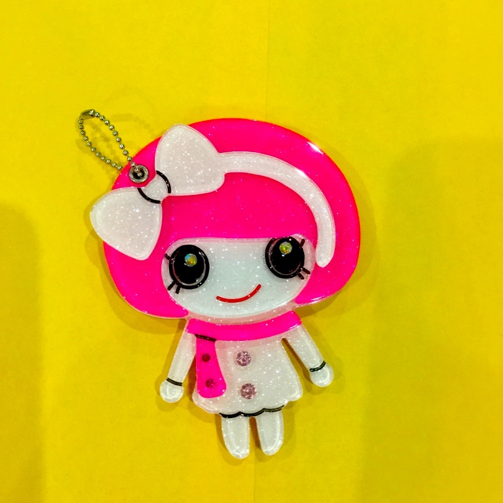 Mirror keychain